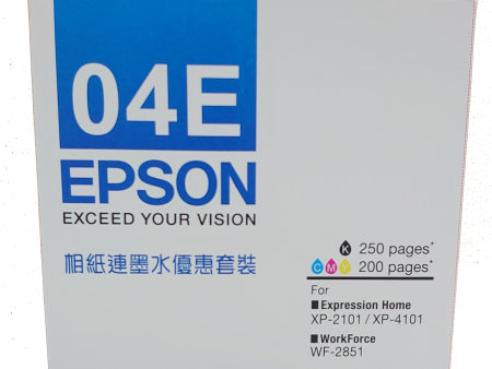 EPSON 愛普生 T04E 墨水優惠套裝 Online